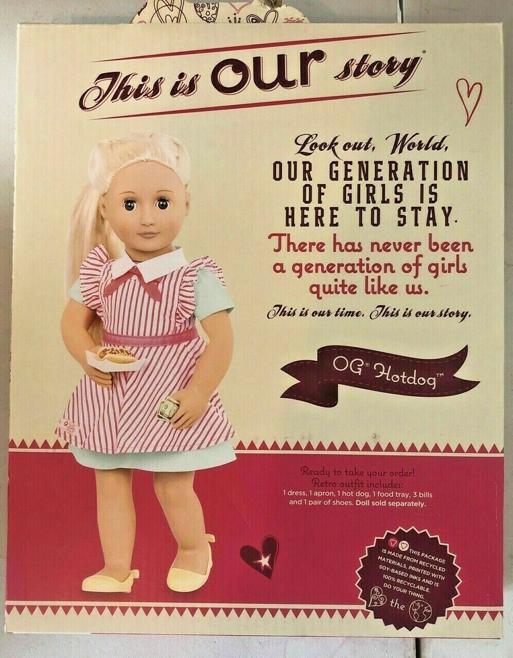 our generation retro food cart