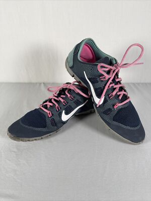 NIKE Women's Free Bionic Running Shoes Training 599269-403 Blue Teal Size 8.5
