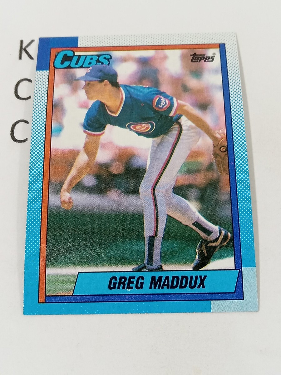 1990 Topps Baseball #715 Greg Maddux Chicago Cubs | eBay