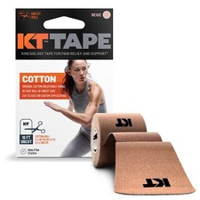 KT Tape Original Supportive Elastic Athletic Tape for Pain Relief 16ft Roll
