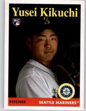 2019 Topps Archives 1958 Base Card #25 Yusei Kikuchi Mariners RC Rookie