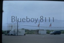 35mm Slide 1967 Hawaii  mobile Raido huts Antenna's 