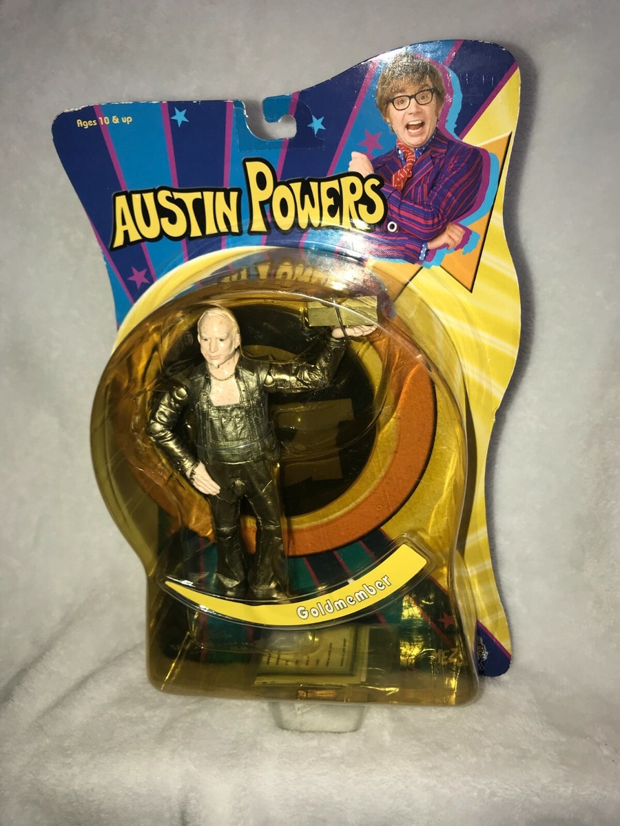 New VTG 2002 Mezco Austin Powers Goldmember Action Figure