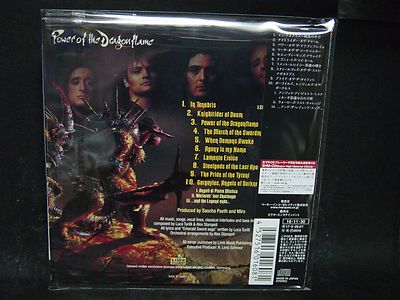 RHAPSODY Power Of The Dragonflame JAPAN SHM Mini LP CD Angra