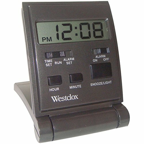 Westclox 47508B Travelmate Folding Alarm Clock