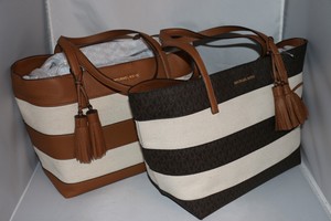 michael kors striped bag