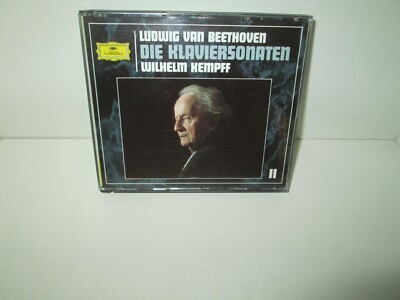 BEETHOVEN - DIE KLAVIERSONATEN - WILHELM KEMPFF - Sonatas 11-22 rare cd DEUTSCHE