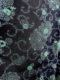 New Japanese Kimono Men&rsquo;s Ensemble Navy Pattern Summer Lightweight Made in Japan