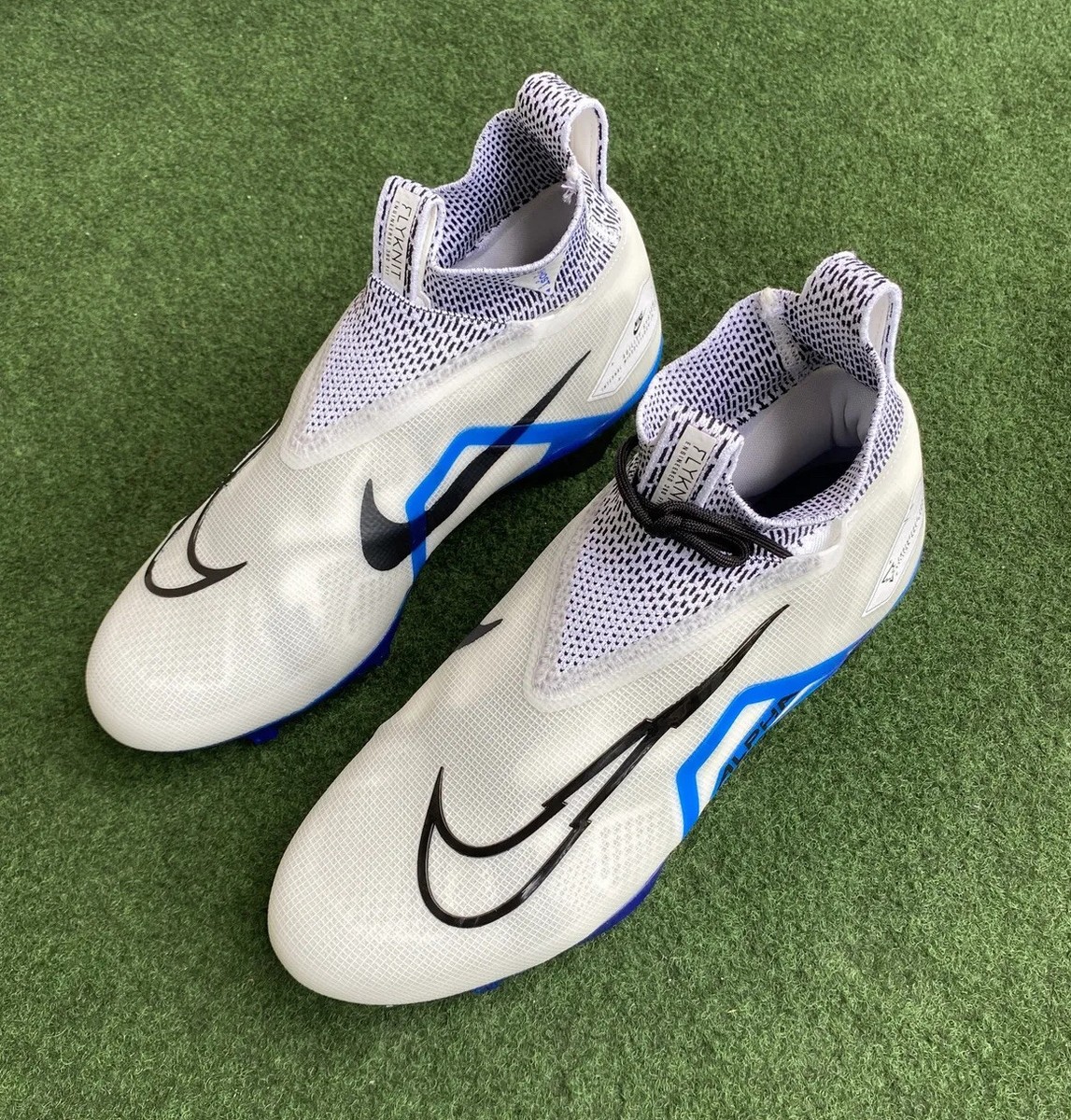 Nike Alpha Menace Elite 3 Football Cleats White Blue CT6648-101 Men\'s Size 11 s-l400.jpg main image 2