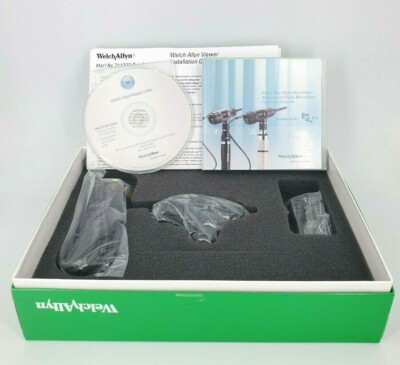 23920 Welch Allyn Digital Macroview Otoscope Head Only, Cable, Specula,CD