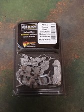 Afrika Korps Kradschutzen Motorcycle Sidecar Bolt Action Warlord Games New