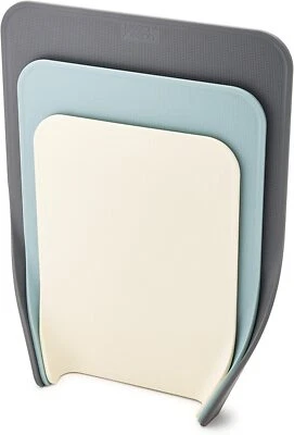 Joseph Joseph Nest Chop - 3-teiliges Schneidebrett-Set gebogen Hackbrett