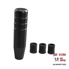 Heavy Weighted Shift Knobs Aluminum Alloy Automatic Shift Head Manual Black