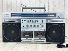 TOSHIBA BOMBEAT RT-S87 Double Cassette AM FM Boombox Serviced Tested Working