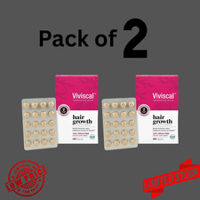 VIVISCAL Hair Growth Supplement for Women 180 Tablets - 3 Month Supply 2 Pack