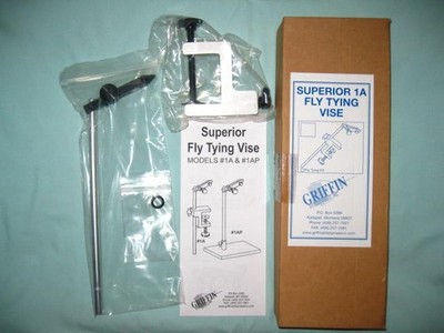 GRIFFIN SUPERIOR 1A With C-CLAMP VISE for Fly Tying- Made in the USA