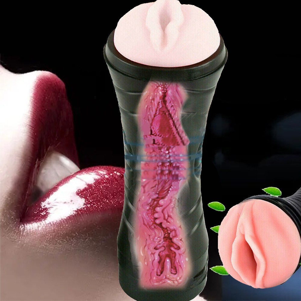 Male-Masturbation-Realistic-Pocket-Pussy-Sleeve-3D-Vagina-Sex Toy
