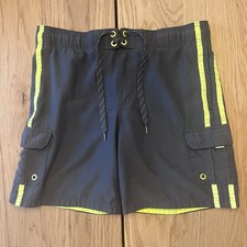 OP Men's Board Shorts - Swim Trunks - Mesh Lined Draw String w/pockets S 28-30