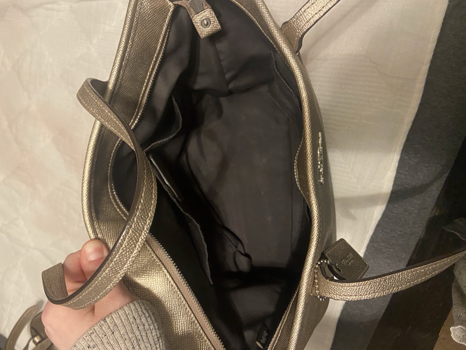 Coach Platinum Handbag Bundle, Includes Jordyn Ba… - image 6