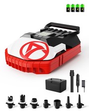 4500mh 4 Rechargeable Air Pump for Paddle Board, 22PSI Paddlebaord Pump Porta...