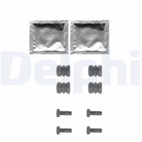 Delphi LX0355 ZubehöRkit, Scheibenbremsbelag FüR Alfa Romeo, Audi, Fiat, Ford