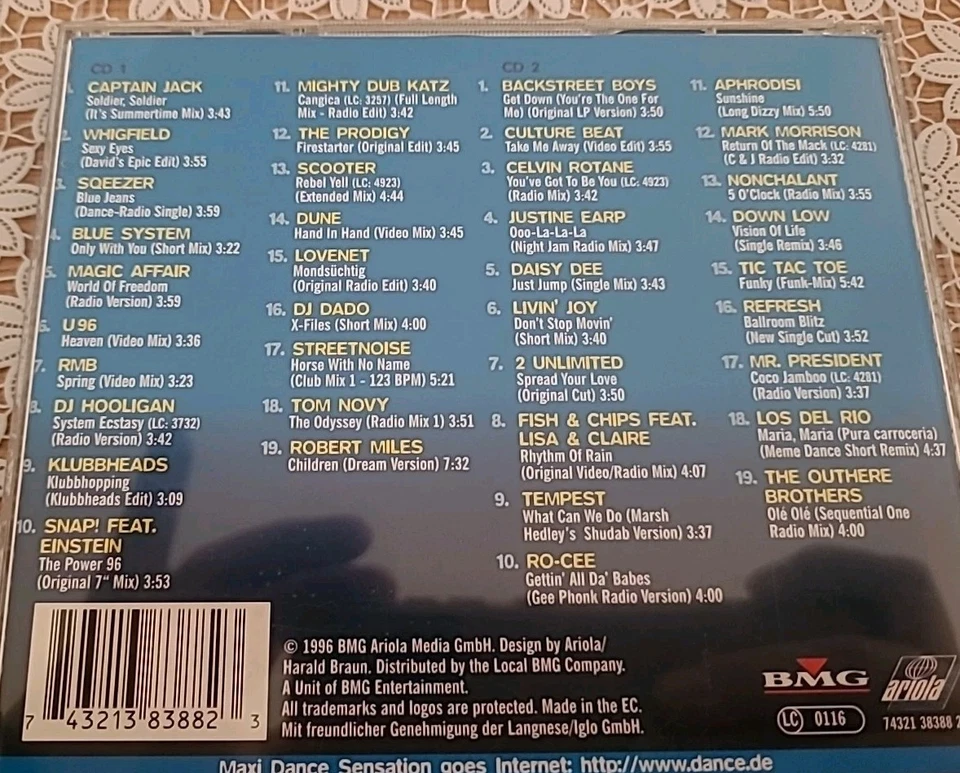Maxi Dance Sensation 22 von Various - Bild 2 von 2