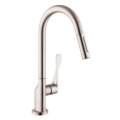 Axor 39835801 Citterio Kitchen Faucet 2-Spray, 1.75 GPM Stainless Steel