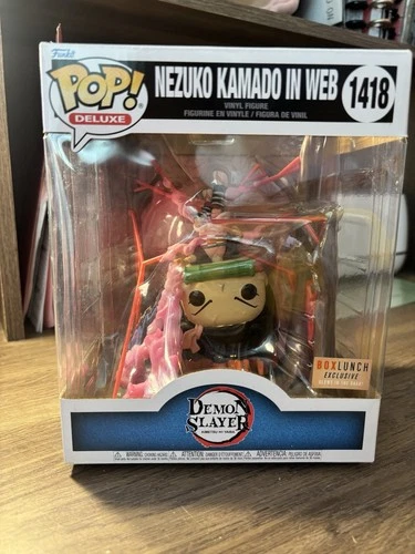 Funko Demon Slayer Nezuko Kamado Glow BoxLunch Pop! Deluxe Vinyl Figure #1418