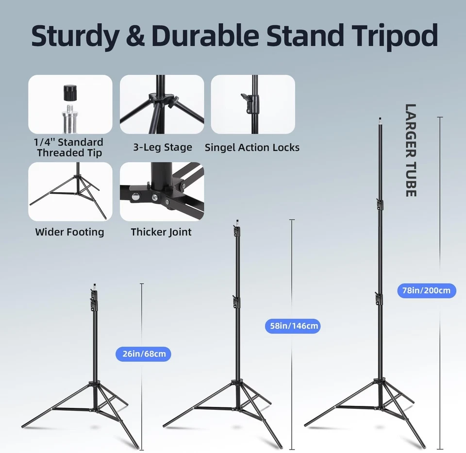 Kit de iluminación Skytex Softbox equipo de luces de estudio fotográfico para grabación de disparos Foto 4 de 4