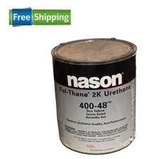 Nason Ful-thane 2k Urethane 400-48 Sun Yellow Automotive Paint 1 Gallon Sealed