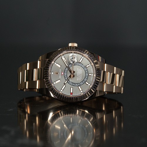 Rolex Sky-Dweller Full Set Good Condition New Card Rhodium/Grey Dial 2022 326935