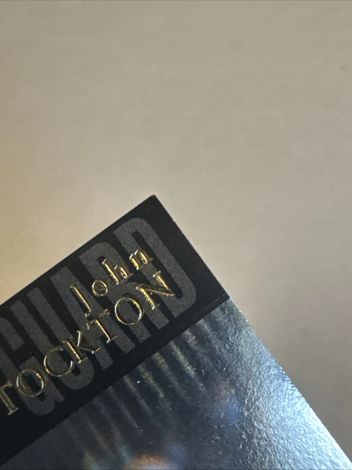 John Stockton 1995-96 Upper Deck Utah Jazz Hologram Basketball Card #H8 HOF - Image 3 of 4