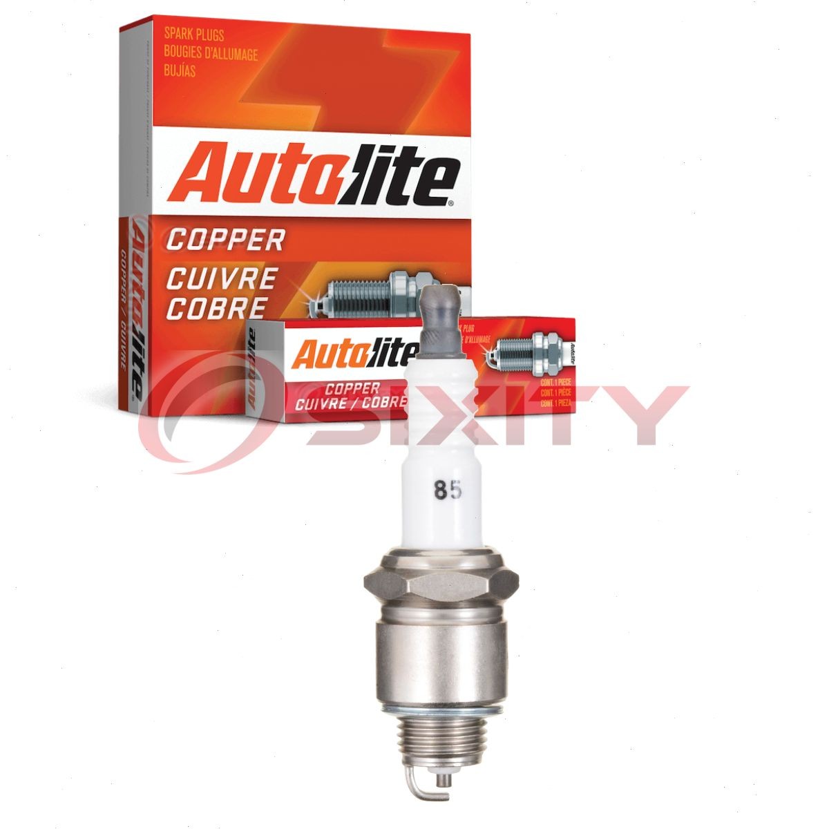 Autolite Copper Core 85 Spark Plug for A32 43S 3332 3036 10 0 250 202 045 rt