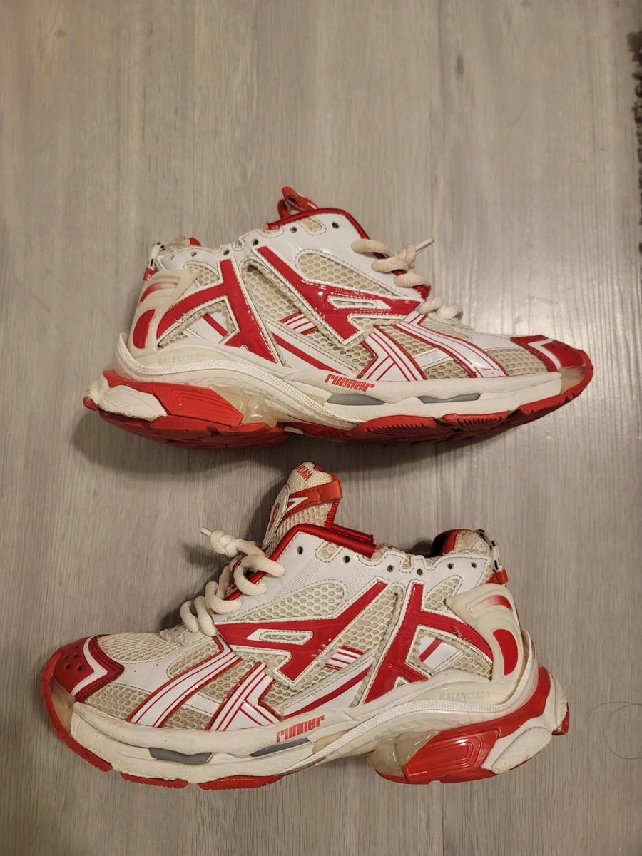 Balenciaga Track Sneakers Size 40 – Red/Blue/White – No Box, Great Condition navy-other-track-balenciaga-  main image 3