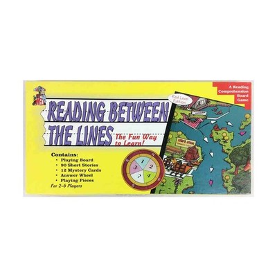 Learning Well Game Board Game  Reading Between the Lines (Red Level  Box VG+/EX