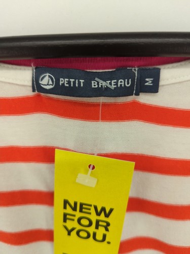 Petit Bateau Women's T-Shirt M Multi 100% Cotton Basic - Picture 5 of 5