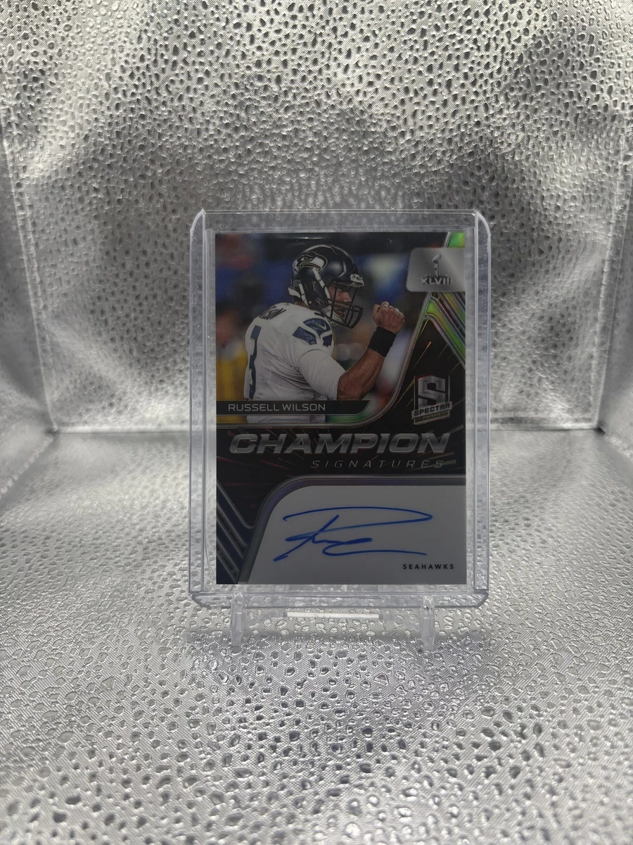 Russell Wilson Autograph Football Trading Cards for sale | eBay