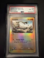 Geodude PSA 8 Reverse Holo 56/97 Dragon Reverse Foil E Reader on eBay