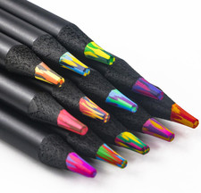 Stocking Stuffers,12-Color Rainbow Pencils Set- Multicolored Colored Pencils for