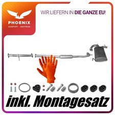 ✅ für Nissan X-Trail 2.2 D (2001-2003) Auspuffanlage Auspuff Mit E-Prüfzeichen