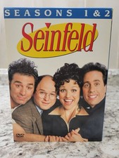 Seinfeld Seasons 1 2 DVD Box Set 18 Episodes Remastered High Def