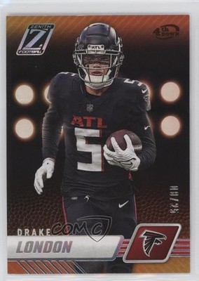 2023 Panini Zenith 4th Down 8/25 Drake London #5 s5j