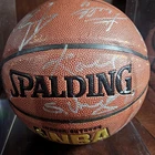 2005 Kobe Bryant Autograph Team Spalding Basketball Lakers
