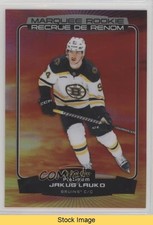2022-23 O-Pee-Chee Platinum Marquee Rookies Sunset Jakub Lauko #289 READ 0y59