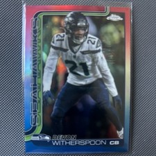 2025 Topps Chrome Football - DEVON WITHERSPOON #277 RED WHITE & BLUE