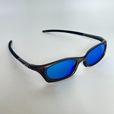 OAKLEY サングラス メタルフレーム ブルーレンズ Oakley Mag four Sunglasses Blue Lenses/Magnesium Four Frame | eBay