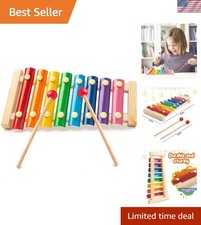Xylophone for Kids, Xylophone Musical Toy with Child Safe Mallets Educational...