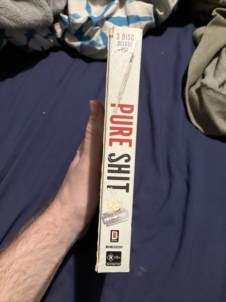Pure Shit (DVD, 1975) 3-Disc Deluxe Package With Booklet Region 4 - Tracked Post - Image 2 of 4
