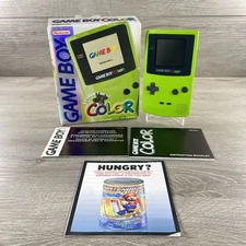 Nintendo Game Boy Color Console - Kiwi Complete In Box Tested