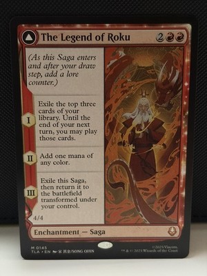 MTG - The Legend of Roku (Borderless) #145 Avatar: The Last Airbender (TLA) - NM